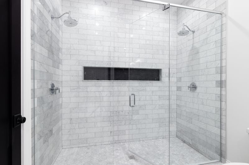 Elegant Bathroom with Frameless Shower