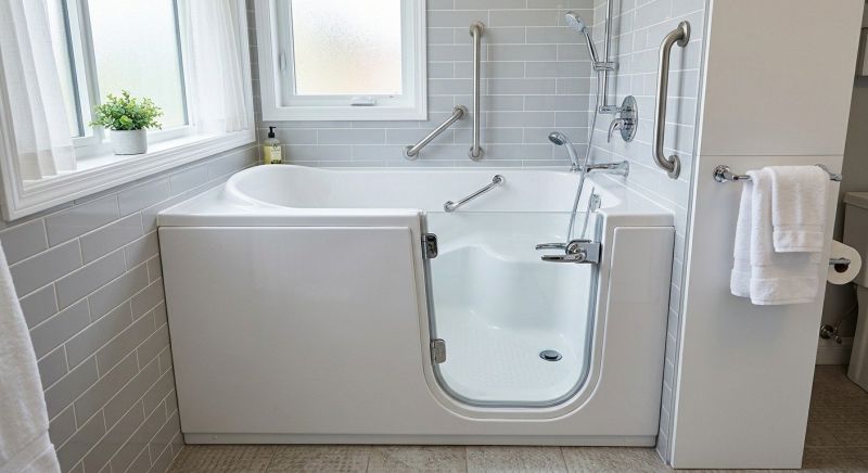 Walk In Tub Installation detail